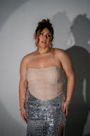 MARQUEE Rhinestone Tube Top