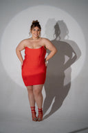 LADY LUCK Bandage Mini Dress