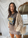 JET SET Ivory Corduroy Jacket