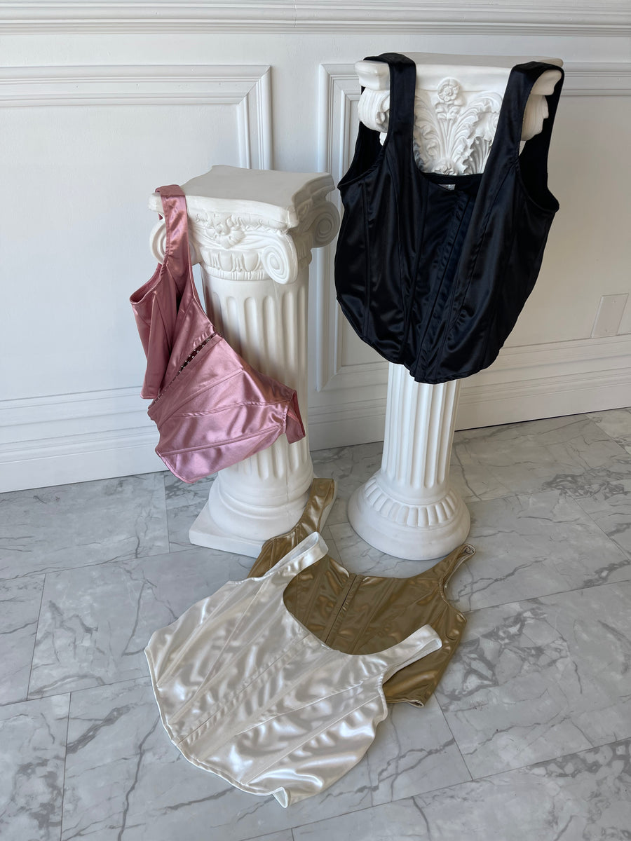 GRACE Satin Corset Top