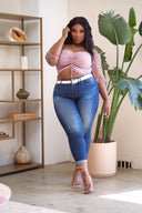 DEMI Pink Polka Dot Top